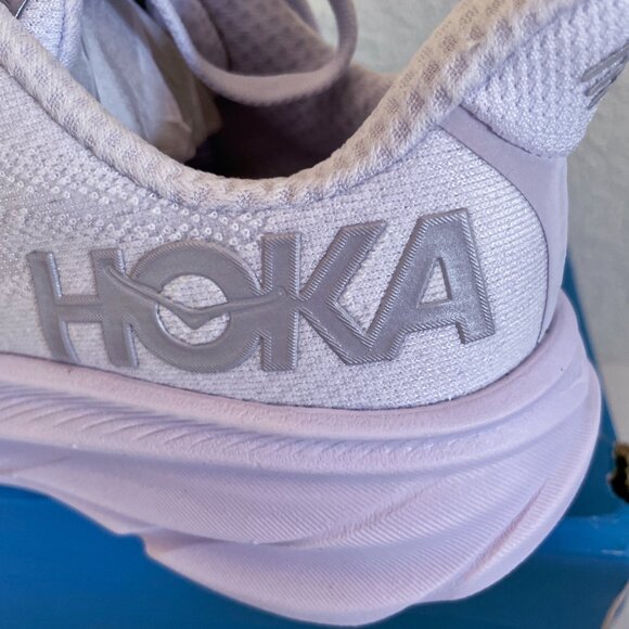 NEW HOKA Womens Speedgoat 6 Shoes Starlight Glow / Aster Flower NIB 11 Sneaker - Picture 7 of 14
